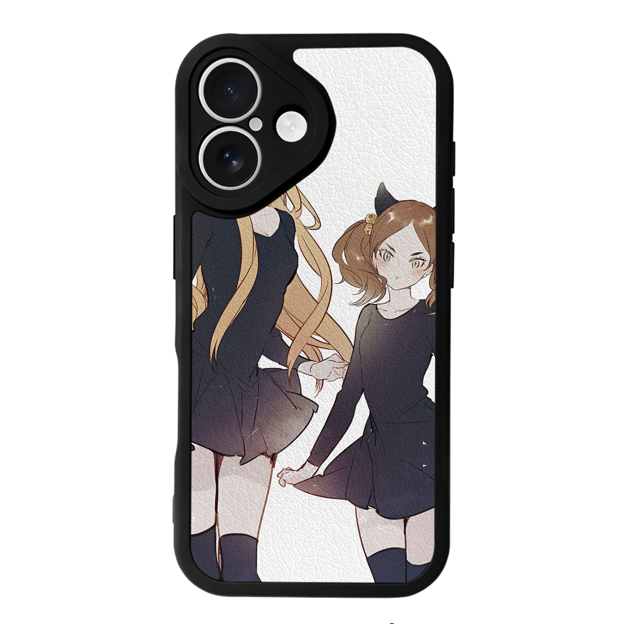 （画像用） ハイキュー!! Haikyu!! 【iPhone 16シリーズ対応】シリコンスマホケース（レザー調） 材質：シリコン